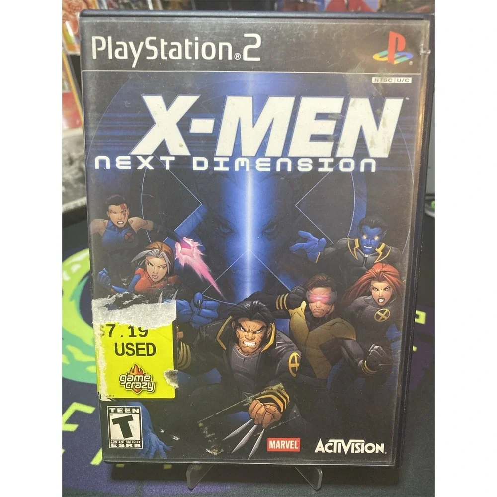X-Men: Next Dimension (PlayStation 2) - No Manual B2